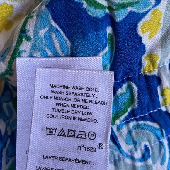 Lauren Ralph Lauren
Paisley Crepe de Chine Wide-Leg Drawstring Pants - Picture 12 of 15